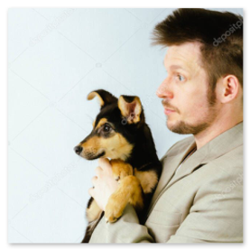 Gönüllünün sevdiği sokak köpeği